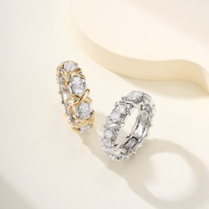 Tiffany Sixteen Stone by Tiffany Ring Yellow Gold