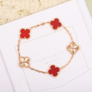 Van Cleef & Arpels Vintage Alhambra 5 motifs Bracelet vca1015