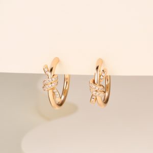Tiffany Knot Hoop Earrings tiffany2010