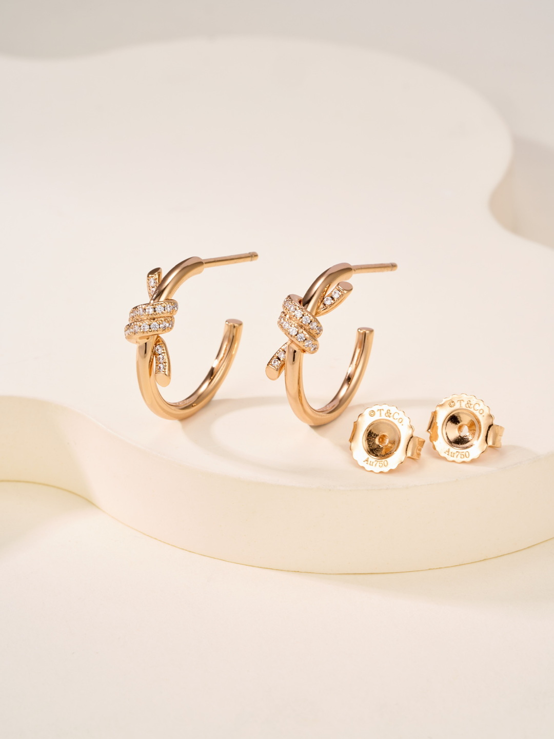 Tiffany Knot Hoop Earrings tiffany2010 3 Tiffany Knot Hoop Earrings tiffany2010 - Image 3