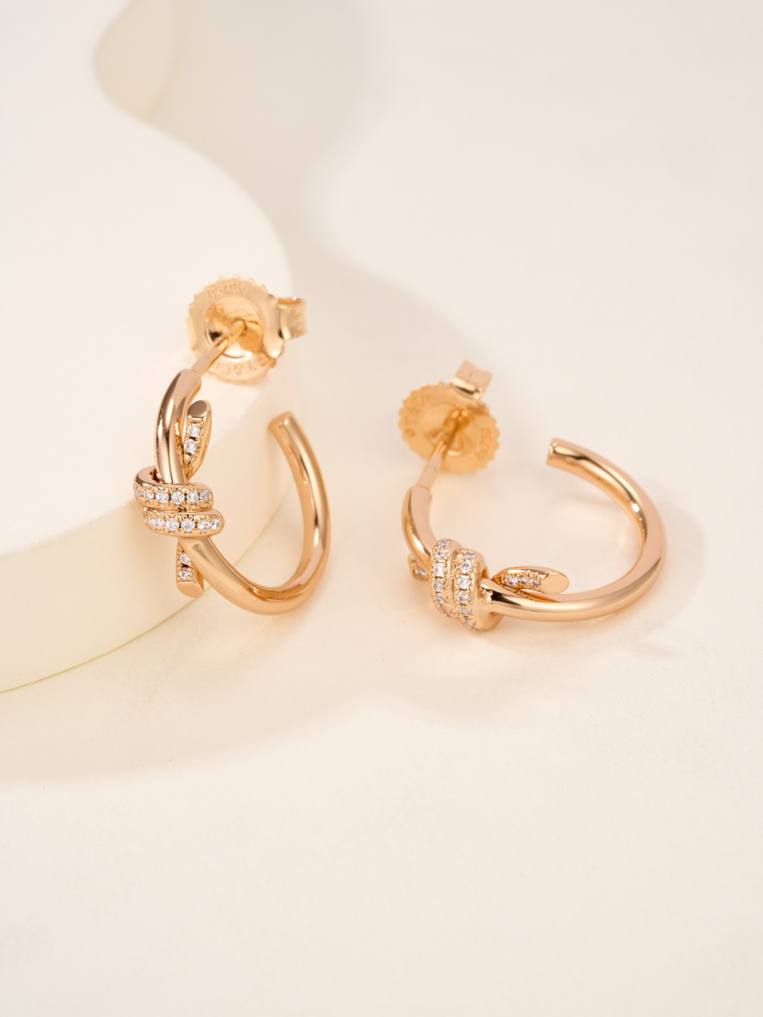 Tiffany Knot Hoop Earrings tiffany2010 4 Tiffany Knot Hoop Earrings tiffany2010 - Image 4