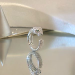 Cartier Panthere De Cartier Medium Model Paved Ring cartier4013