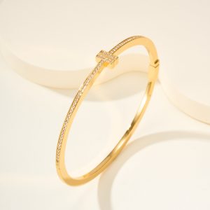 Tiffany T Narrow Diamond Bracelet tiffany1007