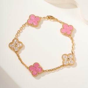 Van Cleef & Arpels Vintage Alhambra 5 motifs Bracelet vca1006