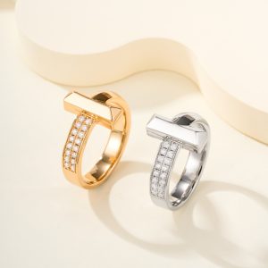 Tiffany T:T1 Ring with Diamonds