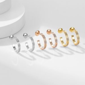 Cartier Love Hoop Earrings cartier3005