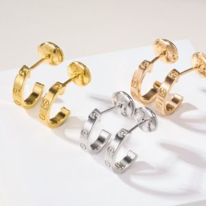 Cartier Love Hoop Earrings cartier3006