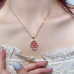 Buccellati Opera Tulle Yellow Gold Pendant With Diamonds buccellati1009