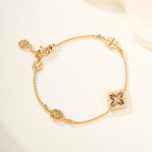 Home 13 Buccellati Opera Tulle Rose Gold Bracelet with Enamel Logo buccellati1005