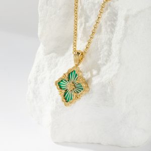 Buccellati Opera Tulle Yellow Gold Pendant buccellati1018
