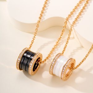 Bvlgari B.zero1 Necklace With Diamonds bvlgari1005