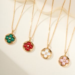 Louis Vuitton Color Blossom XL Sun Medallion Necklace lv1003