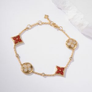 Louis Vuitton Color Blossom BB Star Bracelet Cornelian And Diamonds lv2008
