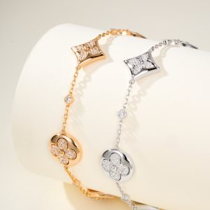 Louis Vuitton Color Blossom BB Star Bracelet Pink Gold And Diamonds lv2009